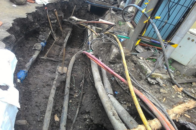 Jalan Protokol Semarang bakal Terbebas Jaringan Kabel Udara