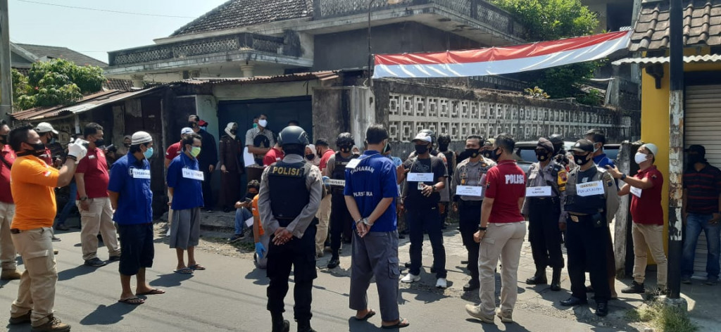 Rekonstruksi Kasus Intoleransi Di Solo Peragakan 77 Adegan