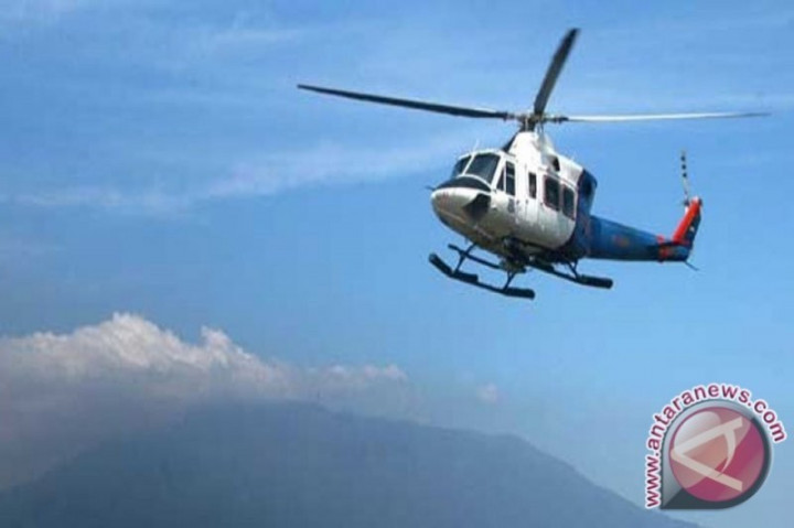 Helikopter PT NUH Diduga Mendarat Darurat di Paniai