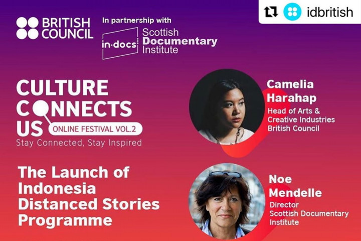 British Council dan In-Docs Luncurkan Program Dokumenter Indonesia Distanced Stories