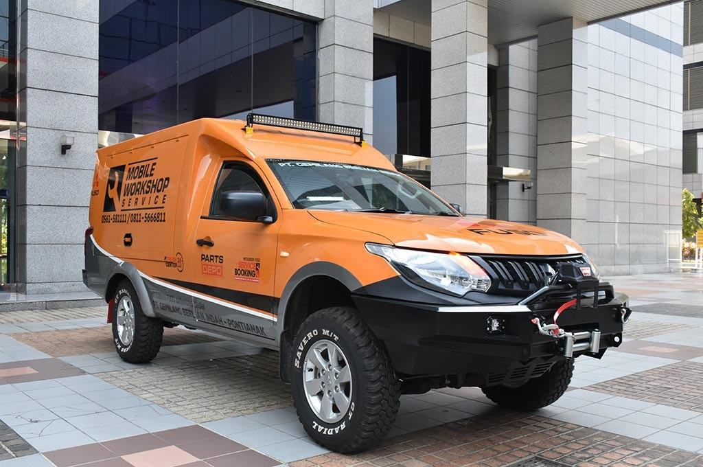 Menyulap Mitsubishi Triton Menjadi Mobile Workshop Service
