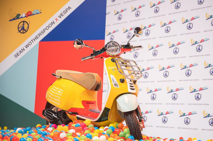 Vespa Primavera Sean Wotherspoon untuk Skuteris Hypebeast
