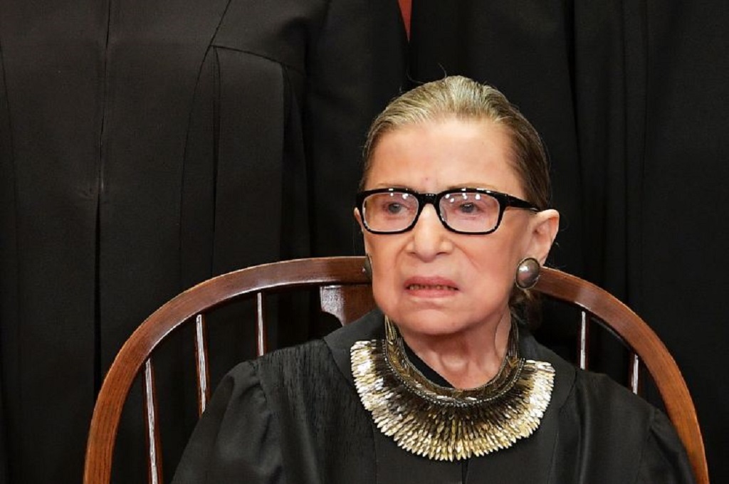 Hakim Mahkamah Agung AS, Ruth Bader Ginsburg. (MANDEL NGAN/AFP/GETTY)