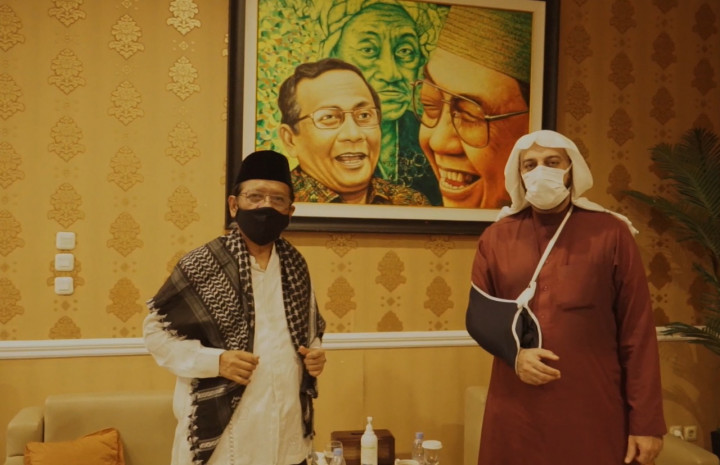 Mahfud-Ali Jaber Bahas Dakwah Damai