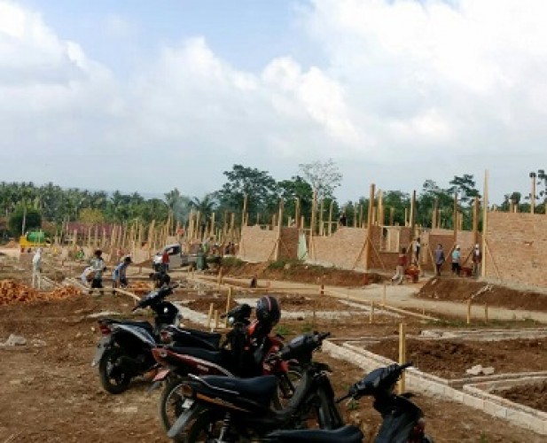 Huntap untuk Warga Terdampak Tsunami di Lampung Ditarget Rampung November