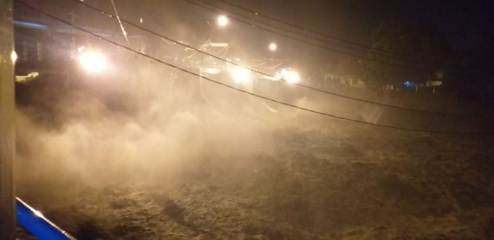 Tinggi Muka Air Katulampa Meningkat Drastis