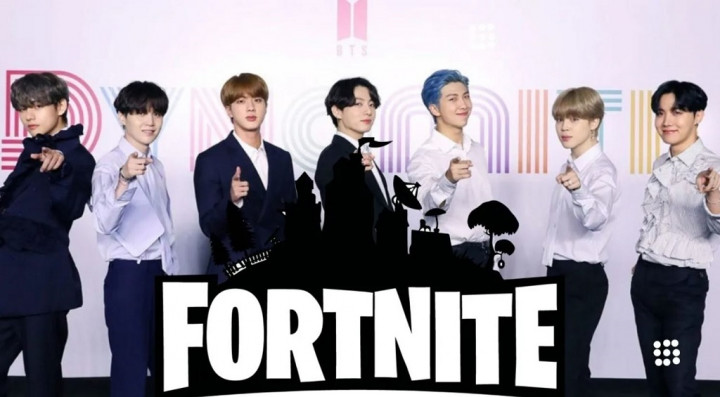 BTS Siapkan Video Klip Dynamite di Game Fortnite