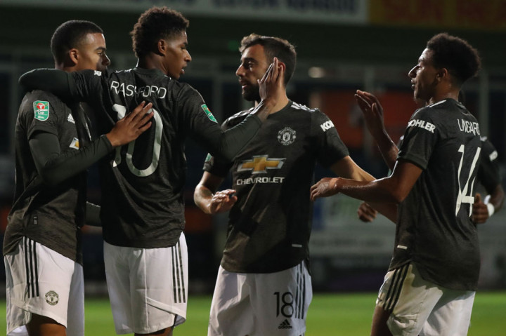 Tekuk Luton 3-0, MU ke Putaran Empat Piala Liga Inggris