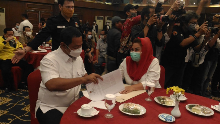 Petahana Semarang Resmi Lawan Kotak Kosong