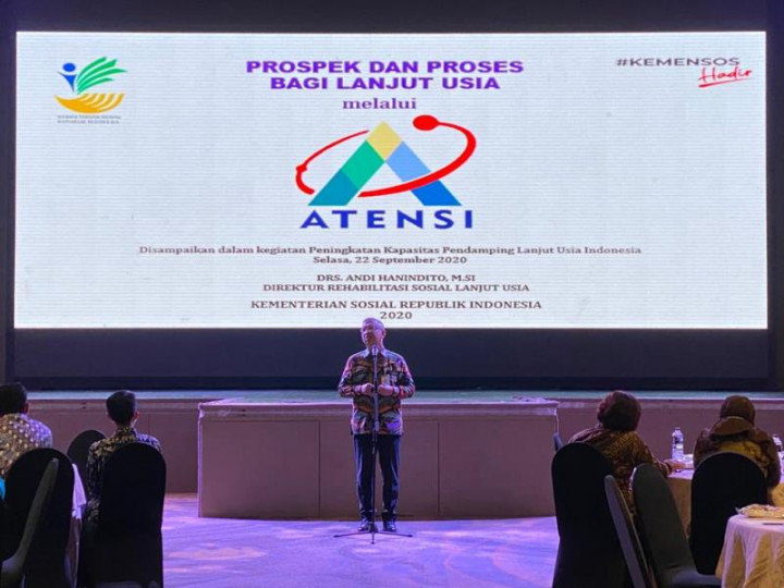 Kemensos Perkuat Kualitas Pendamping Lansia