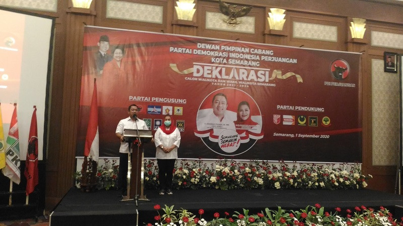 Petahana Peserta Pilkada Semarang Tak Dapat Nomor Urut