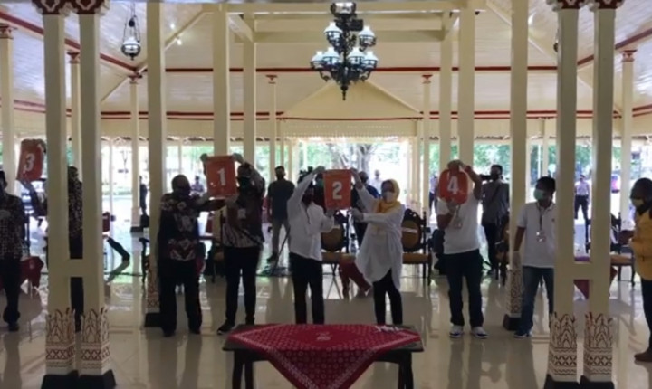 Immawan-Martanty Dapat Nomor Urut 2 di Pilkada Gunungkidul