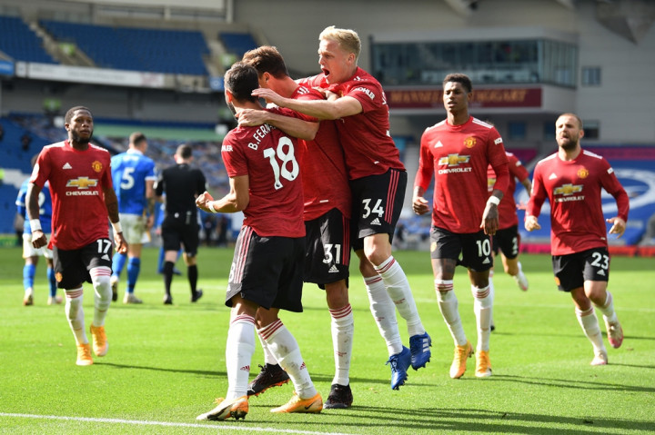 Brighton & Hove Albion vs Manchester United: Drama Lima Gol, Setan Merah Raih Kemenangan Perdana