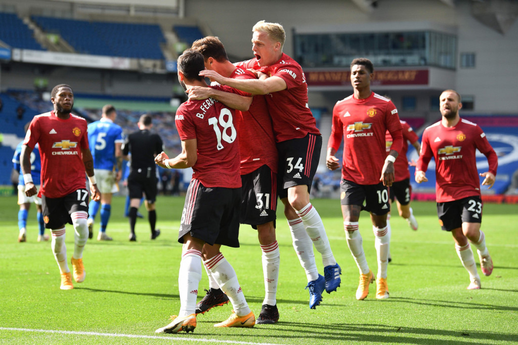 MU Menang Dramatis atas Brighton