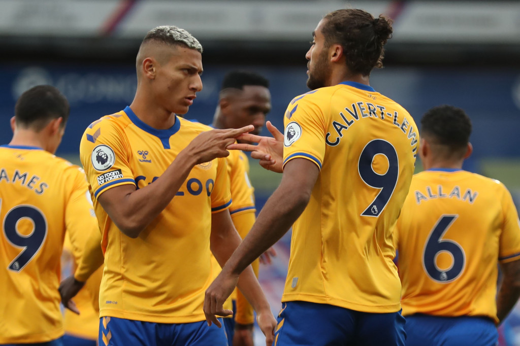 Tekuk Crystal Palace, Everton Naik ke Puncak Klasemen