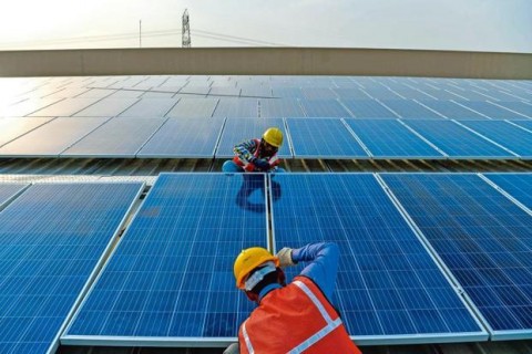 Energi Terbarukan. Foto ; AFP.