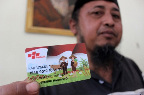 Kementan Distribusikan Ribuan Kartu Tani di Kotawaringin Barat