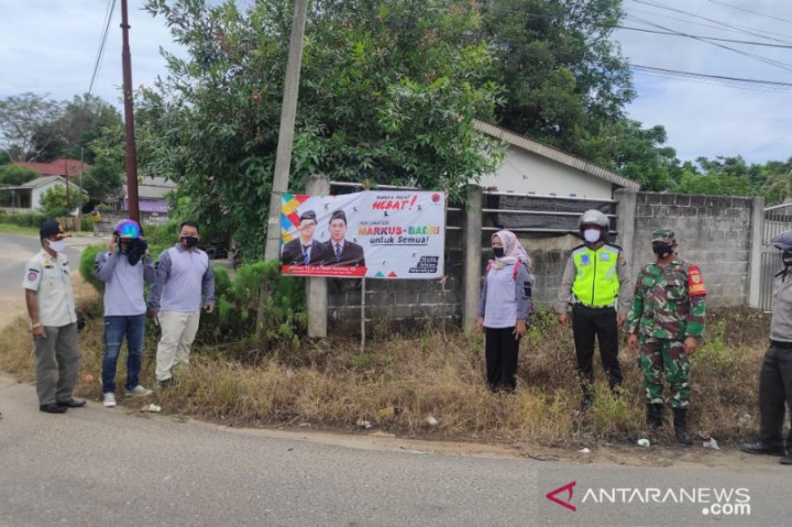 Ganggu Kenyamanan, 578 APK di Bangka Barat Ditertibkan