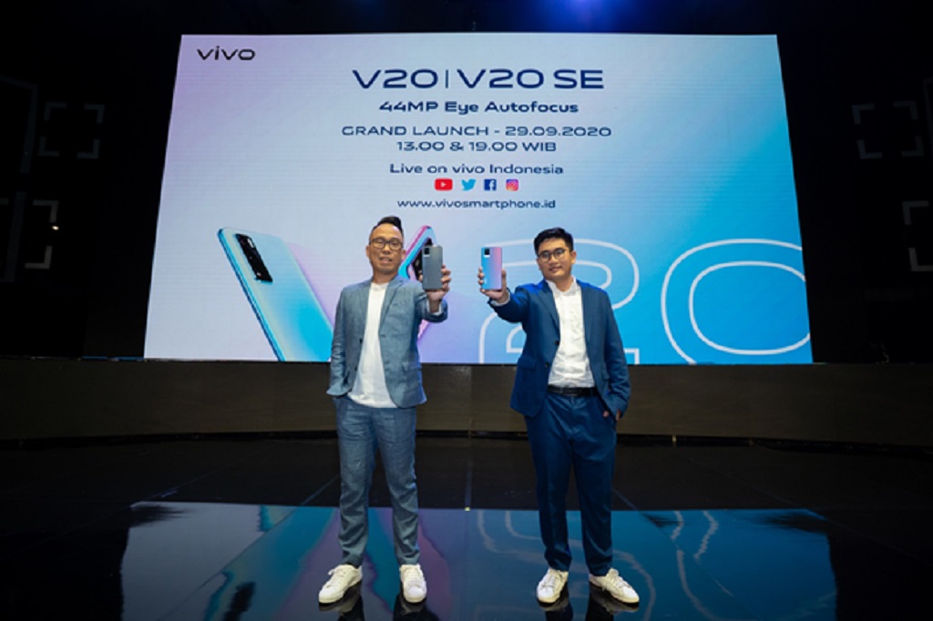 Vivo Indonesia secara resmi mengumumkan kehadiran V20 series di Tanah Air.