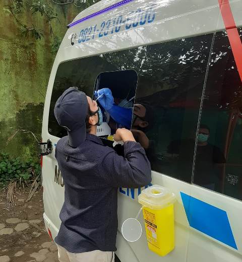 Langkah Deteksi Covid-19 Melalui Mobile PCR Lab