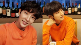 Segar! Tampilan Kasual Lee Joon-Gi dengan Outfit Berwarna Oranye
