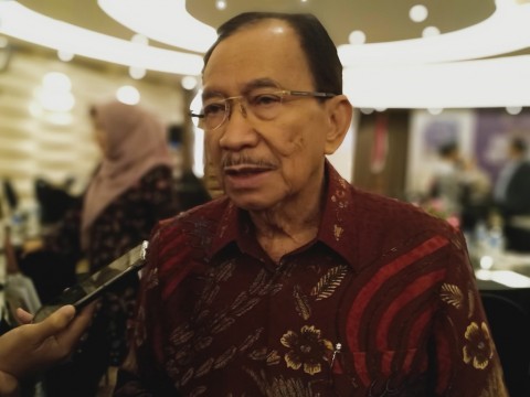 Mantan Menteri Badan Usaha Milik Negara (BUMN) Tanri Abeng. Foto : Medcom.