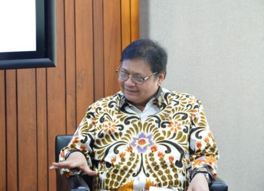 Menko Perekonomian Airlangga Hartarto. FOTO: Kemenko Perekonomian