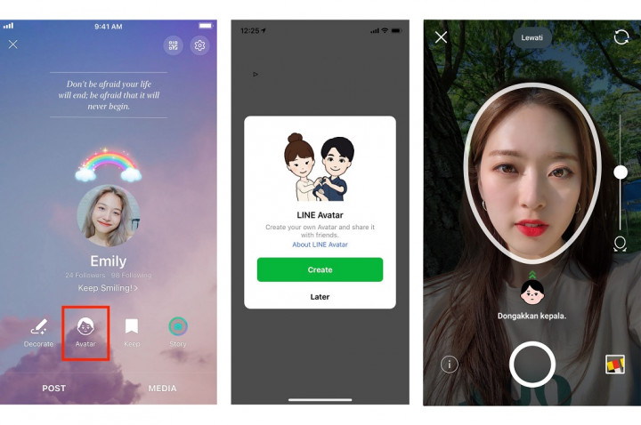 Line Umumkan Fitur Avatar
