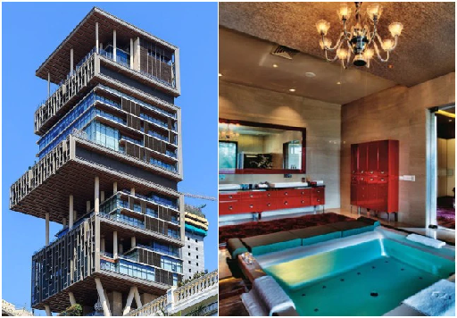 Rumah Antilia berdiri di Altamount Road yang merupakan kawasan paling mahal di dunia. (Foto: Dok. Indiatoday.in)