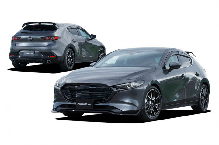 Kosmetik Auto Exe untuk Mazda3 Bikin Semakin Sporty
