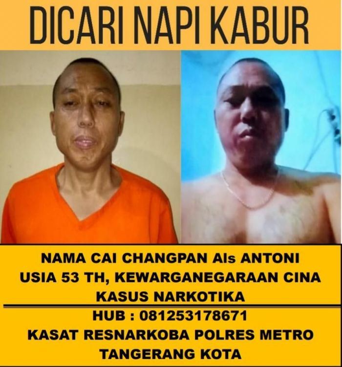 Kepala Pengamanan Lapas Kelas I Tangerang Dinonaktifkan