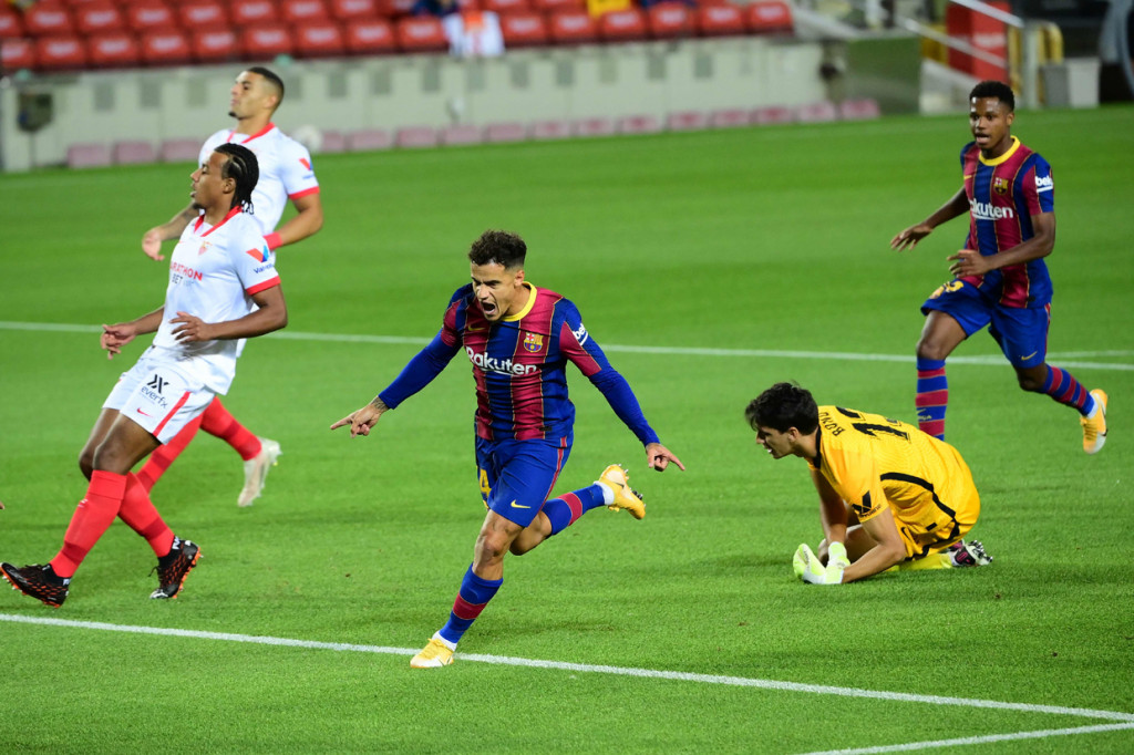 Barcelona Ditahan Imbang Sevilla 1-1