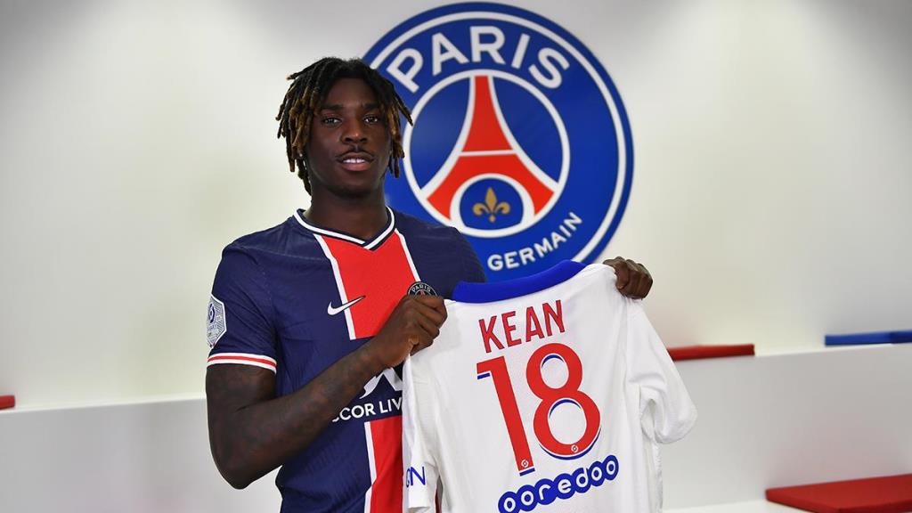 Bomber anyar PSG, Moise Kean (psg.fr)