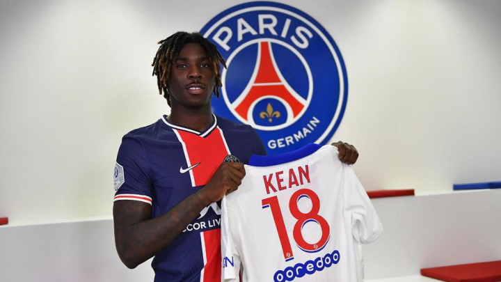 PSG Pinjam Moise Kean dari Everton
