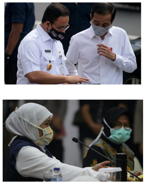 Anies vs Jokowi dan Risma vs Khofifah Serta Dampaknya terhadap Penanganan Covid-19