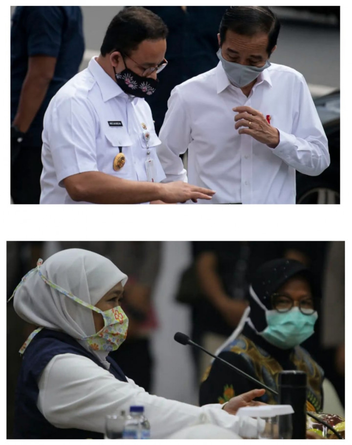 Anies vs Jokowi dan Risma vs Khofifah Serta Dampaknya terhadap Penanganan Covid-19