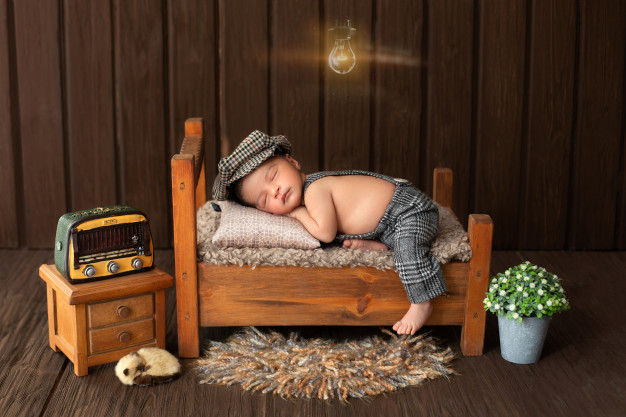 Pencahayaan kamar yang pas dapat membuat bayi mudah untuk tertidur sehingga perkembangannya akan jauh lebih baik. (Foto: Ilustrasi. Dok. Freepik.com)