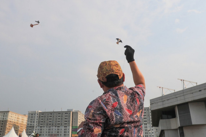 Gebyar Layang-layang Batik Kemendes PDTT Pecahkan Rekor Dunia