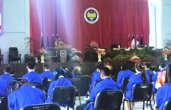 Kapolda Sulut Ajak Mahasiswa Jaga Nilai Kebangsaan