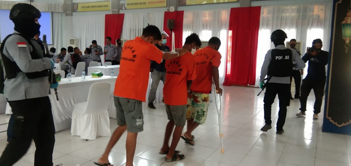 Penyelundup Sabu 60 Kg di Aceh Timur Ditembak Mati