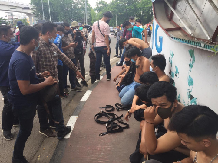 Ikut Demo UU Cipta Kerja, 80 Pelajar Bawa Molotov dan Senjata