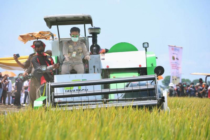 Mentan Apresiasi Lampung sebagai Penyumbang Pangan Terbesar