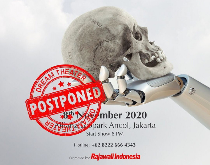 Konser Dream Theater di Jakarta Batal Digelar Bulan Depan