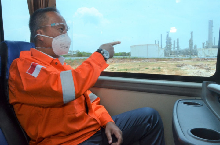 Menperin Tinjau Progres Perluasan Produksi TPPI Tuban