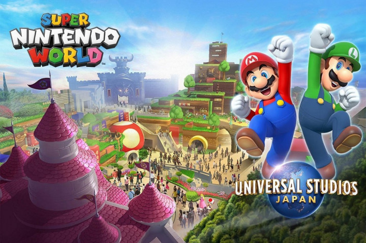 Taman Hiburan Super Nintendo World Dibuka 2021