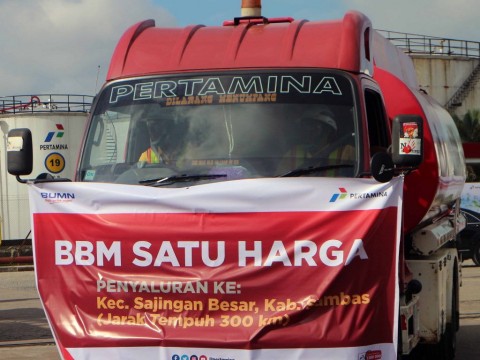 Pertamina Tambah SPBU BBM Satu Harga di Dompu
