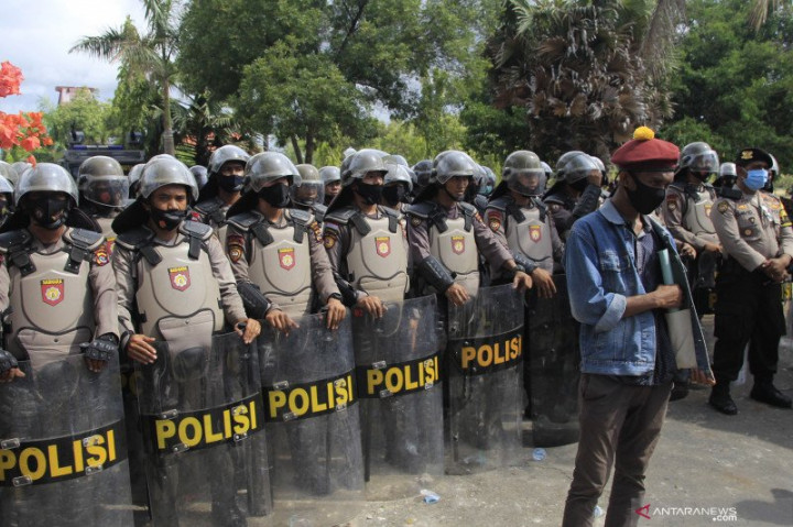 Kapolda NTT Puji Demo UU Ciptaker di Kupang Berjalan Damai