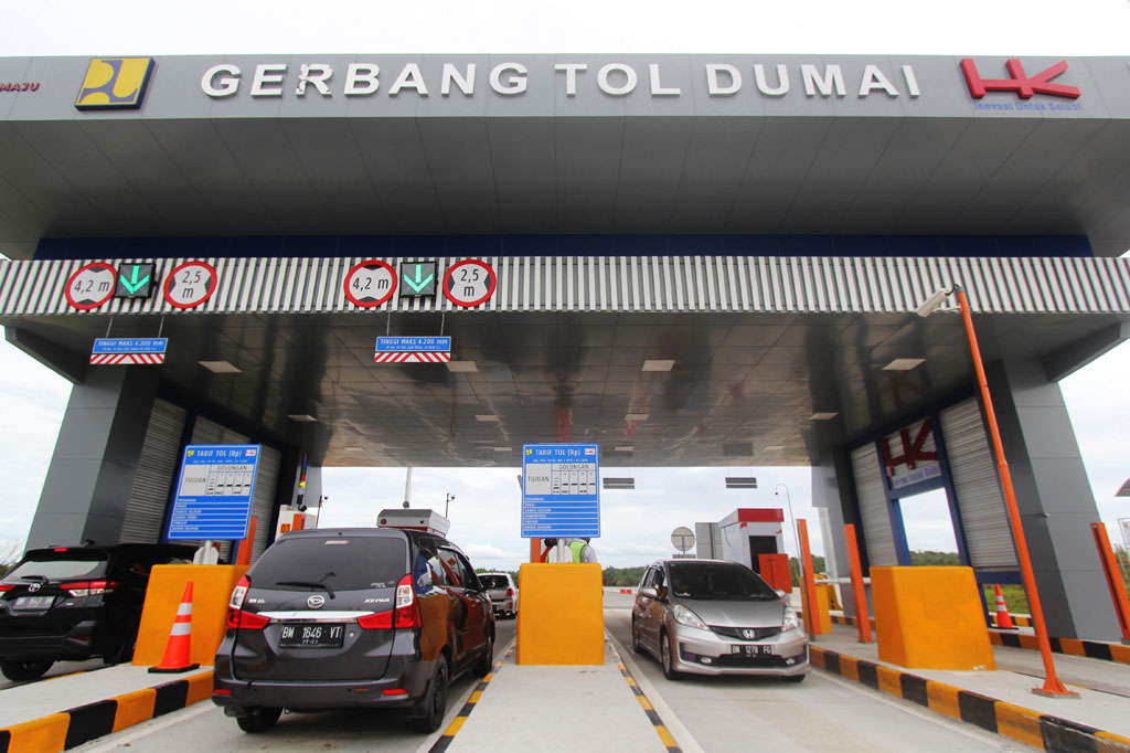 Tol Dumai-Pekanbaru Masih Gratis