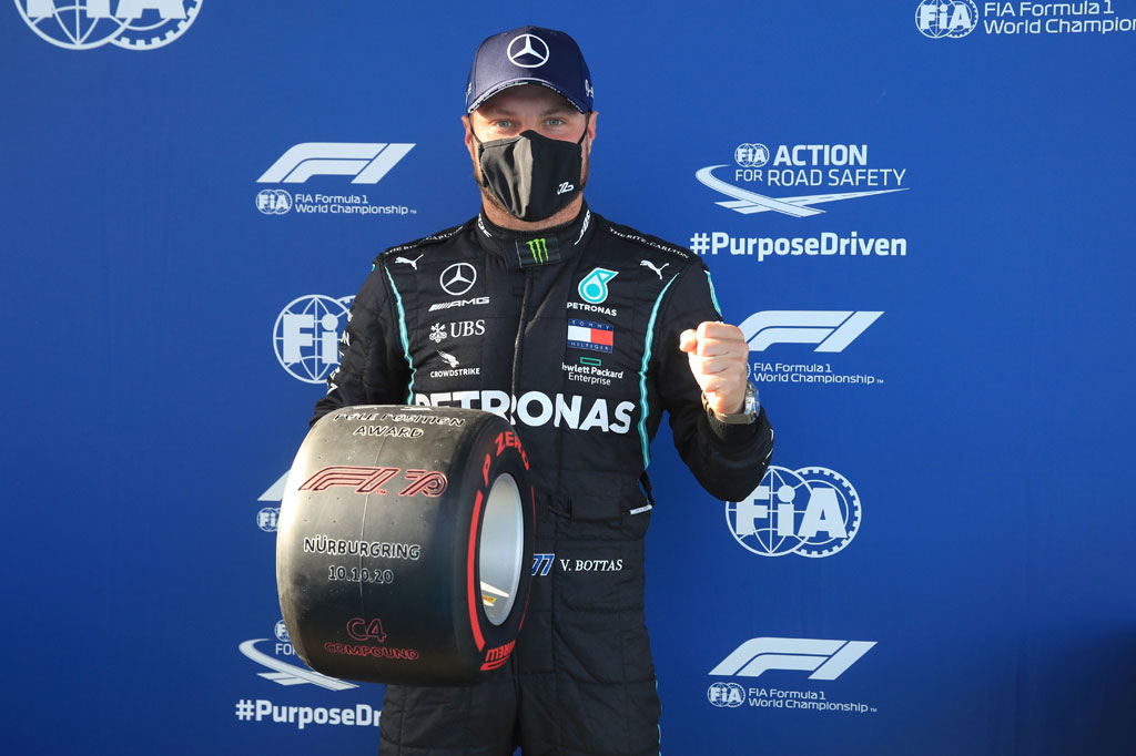 Bottas Start Terdepan di GP Eifel