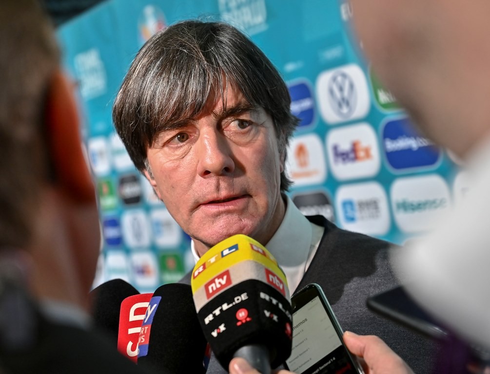 Pelatih Jerman, Joachim Loew (AFP/Fabrice Coffrini)